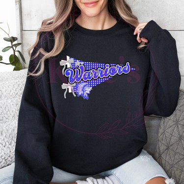 Warriors Pennant School Spirit Shirt